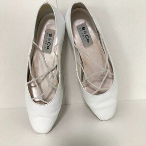 White Nine & Co Ballet Flat Size 8 M